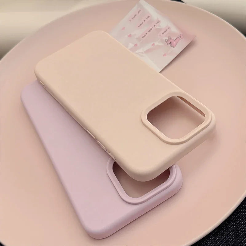 Silicone Shockproof Slim Soft iPhone Case