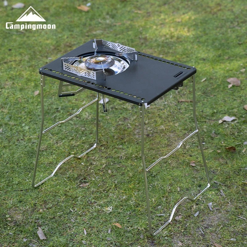 Camping Folding Stove Table Portable Outdoor Cooking Table BBQ Picnic Stand