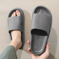 EVA Thick Sole Slippers Anti Slip Bathroom Slides Soft Comfortable Indoor Outdoor Home Sandals for Men Women
