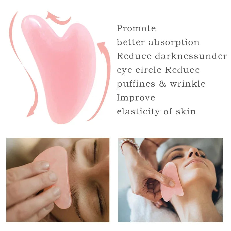 Facial Massage Roller V Shape Face Lifting Tool Double Chin Reducer Skin Tightening Beauty Massager Roller Set