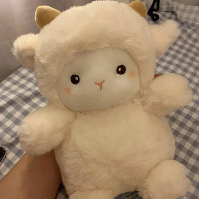 Cute Sheep Plush Doll Soft Stuffed Animal Pillow Toy for Kids Gift