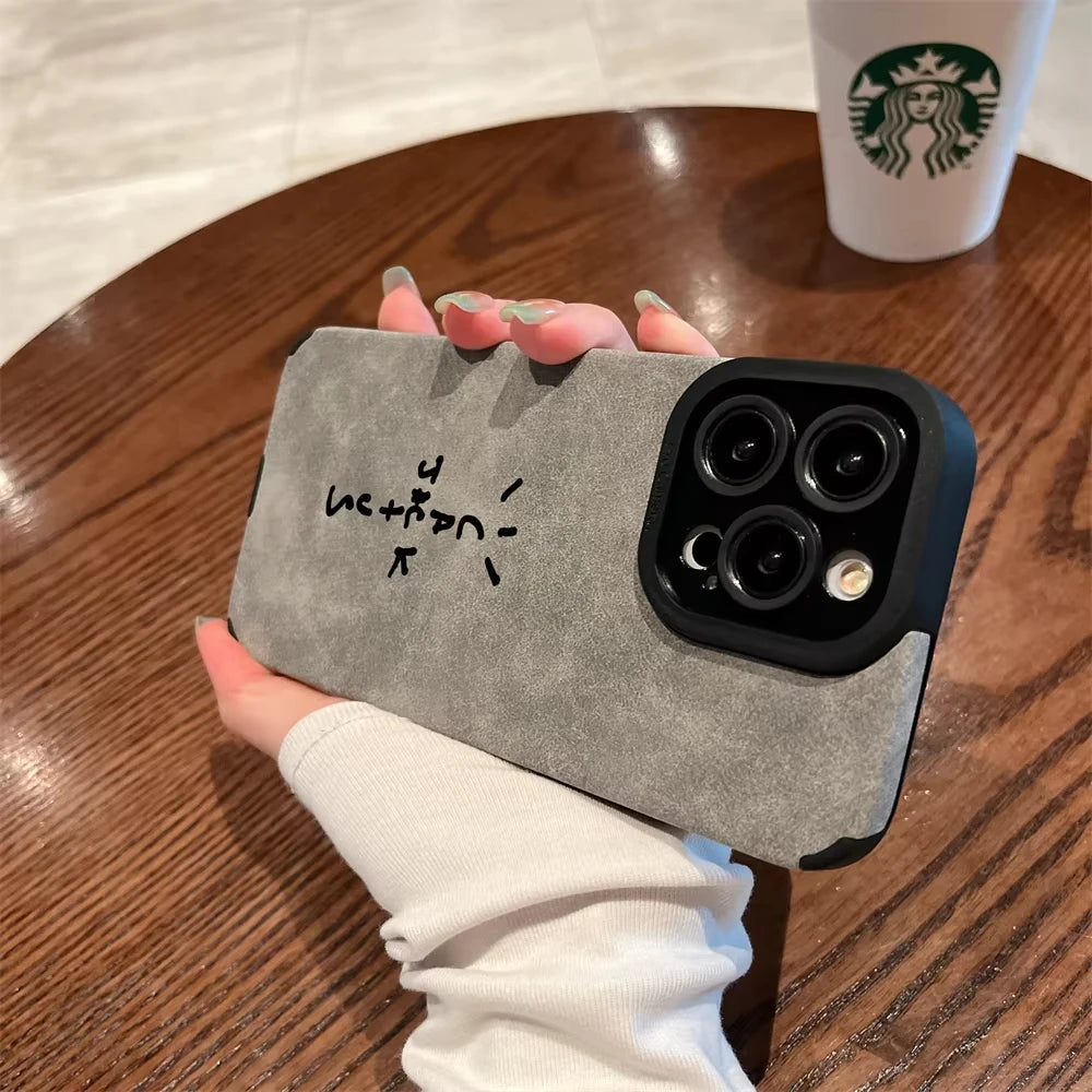 Flip Leather Streetwear iPhone Case