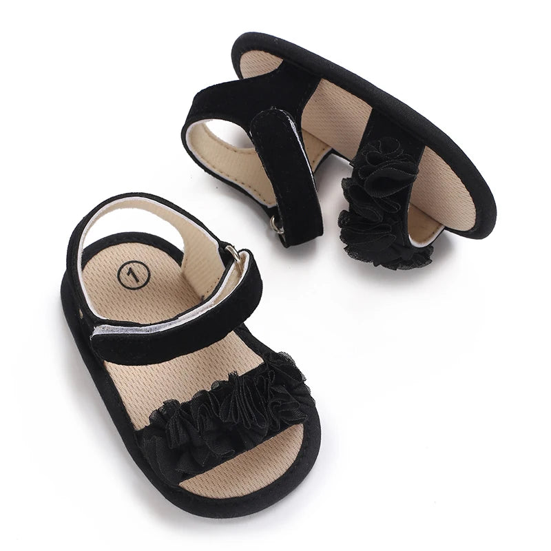 Baby Girl Sandals Soft Sole First Walker Dress Shoes