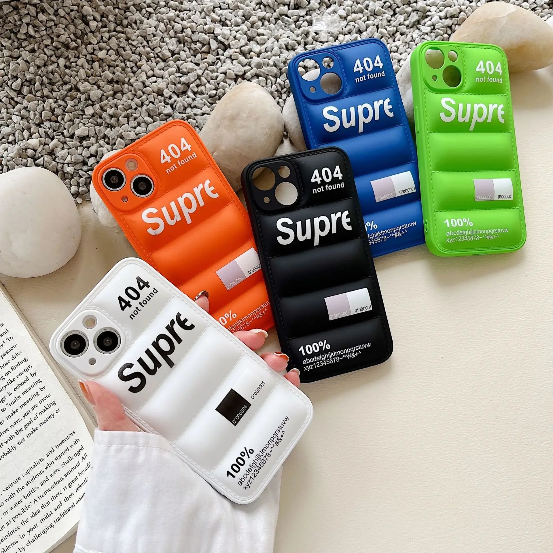 Puffer Down Jacket Silicone iPhone Case