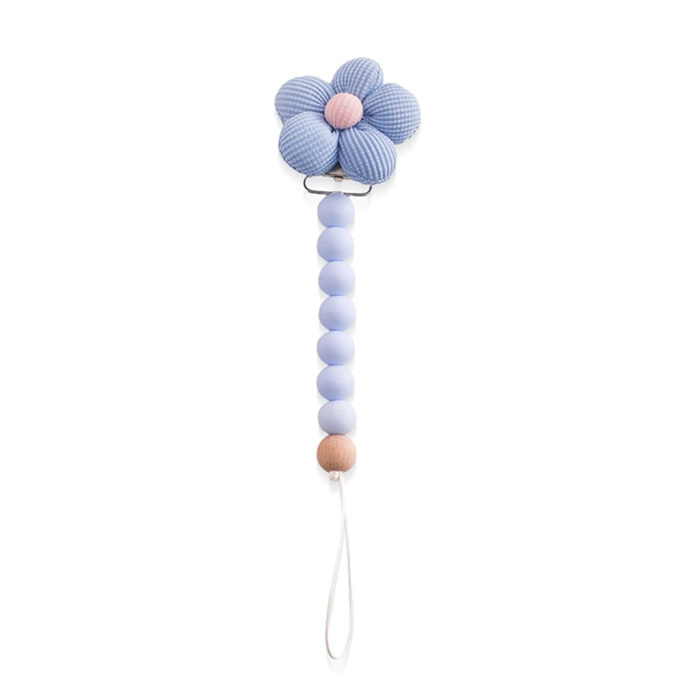 BPA Free Silicone Baby Teether Rattle Toy 0 12 Months