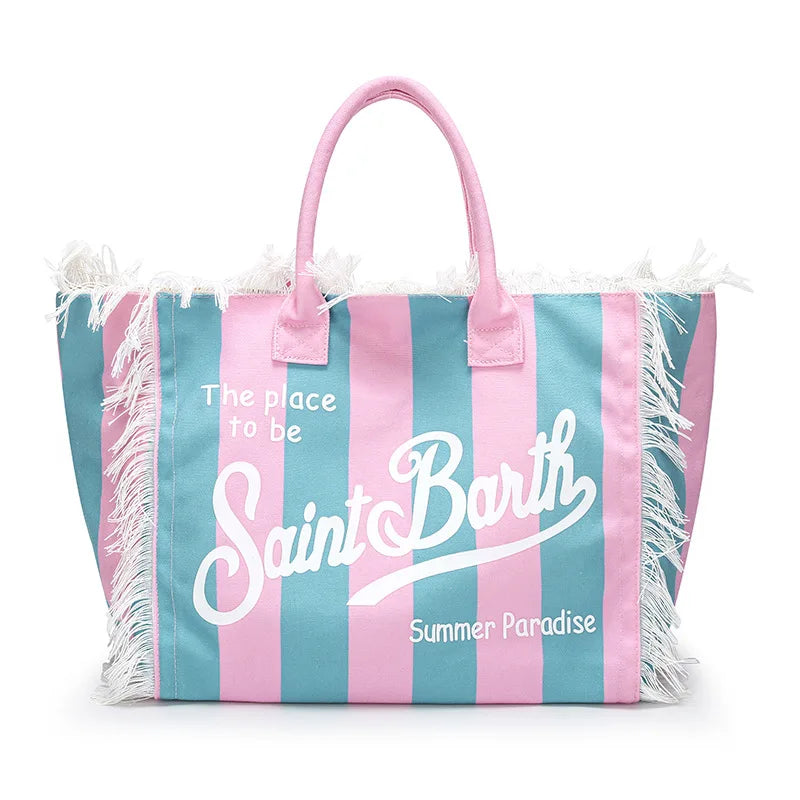 Large Capacity Canvas Tote Bag Fashion Envelope Shoulder Handbag
