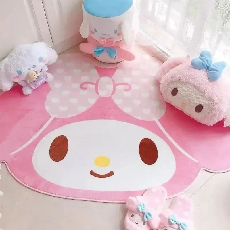 Kawaii My Melody Soft Floor Rug Bedroom Mat