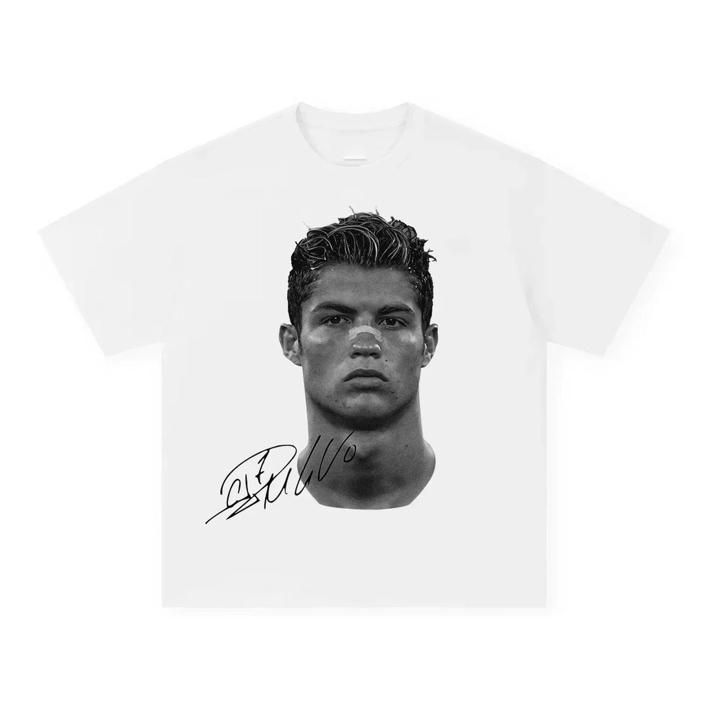 Neymar Graphic Print Short Sleeve Shirt