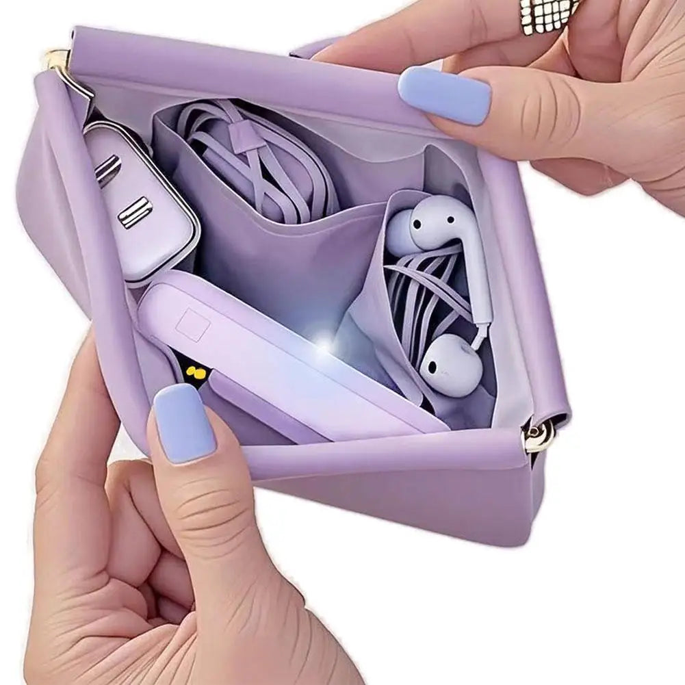 Waterproof Foldable Makeup Organizer Travel Cosmetic Case