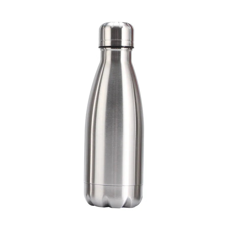Stainless Steel Water Bottle 500ml–1000ml – Insulated Leakproof Thermo Bottle for Travel, Gym & Outdoor