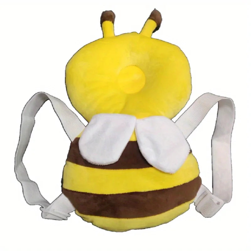 Baby Bee Head Protection Pillow Anti Fall Breathable Safety Hat for Toddlers
