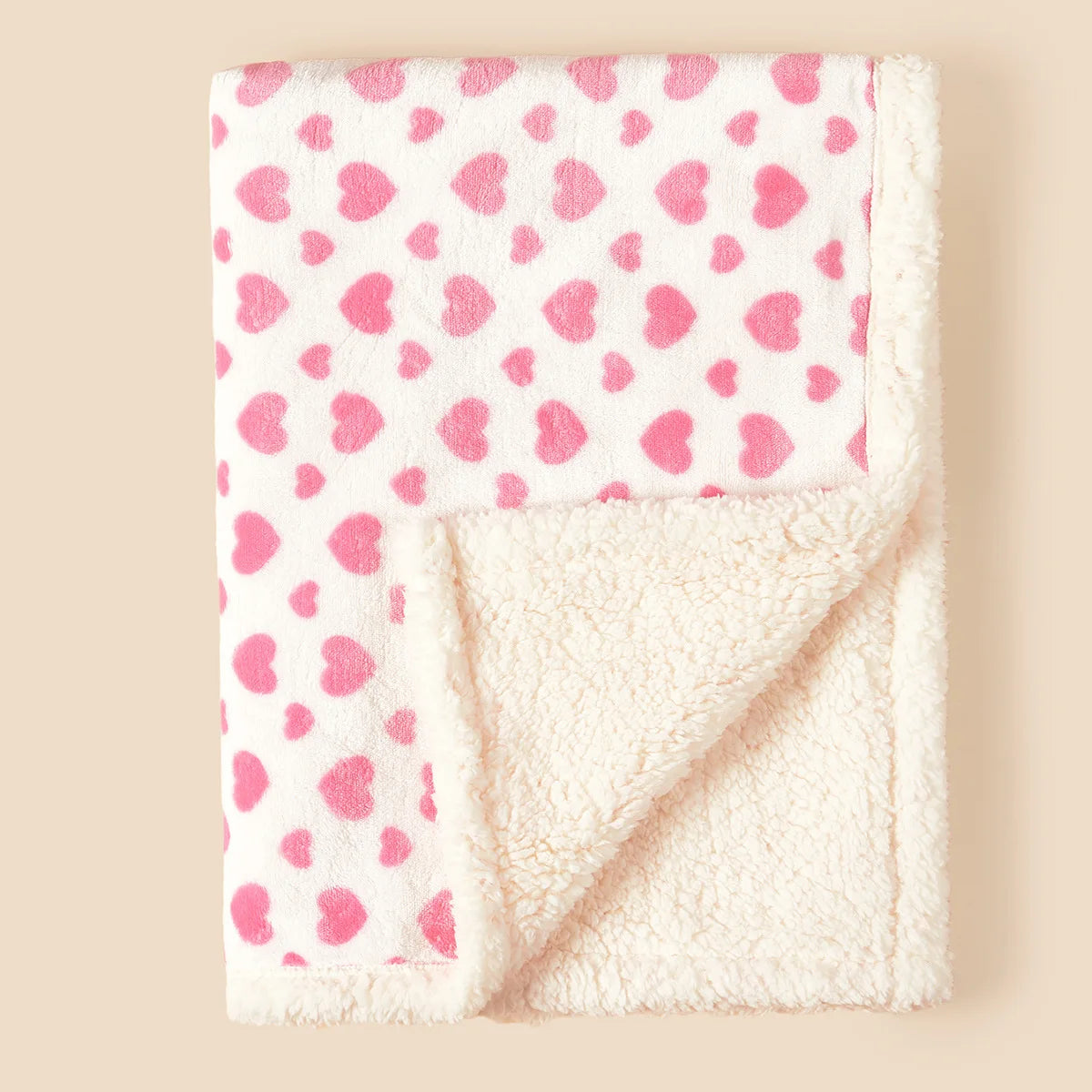 Baby Winter Fleece Blanket Soft Warm Swaddle Quilt for Newborn Stroller Wrap