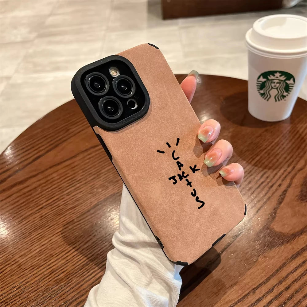Flip Leather Streetwear iPhone Case