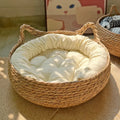 Woven Cat Nest Four Seasons Detachable Washable Warm Pet Bed Pad