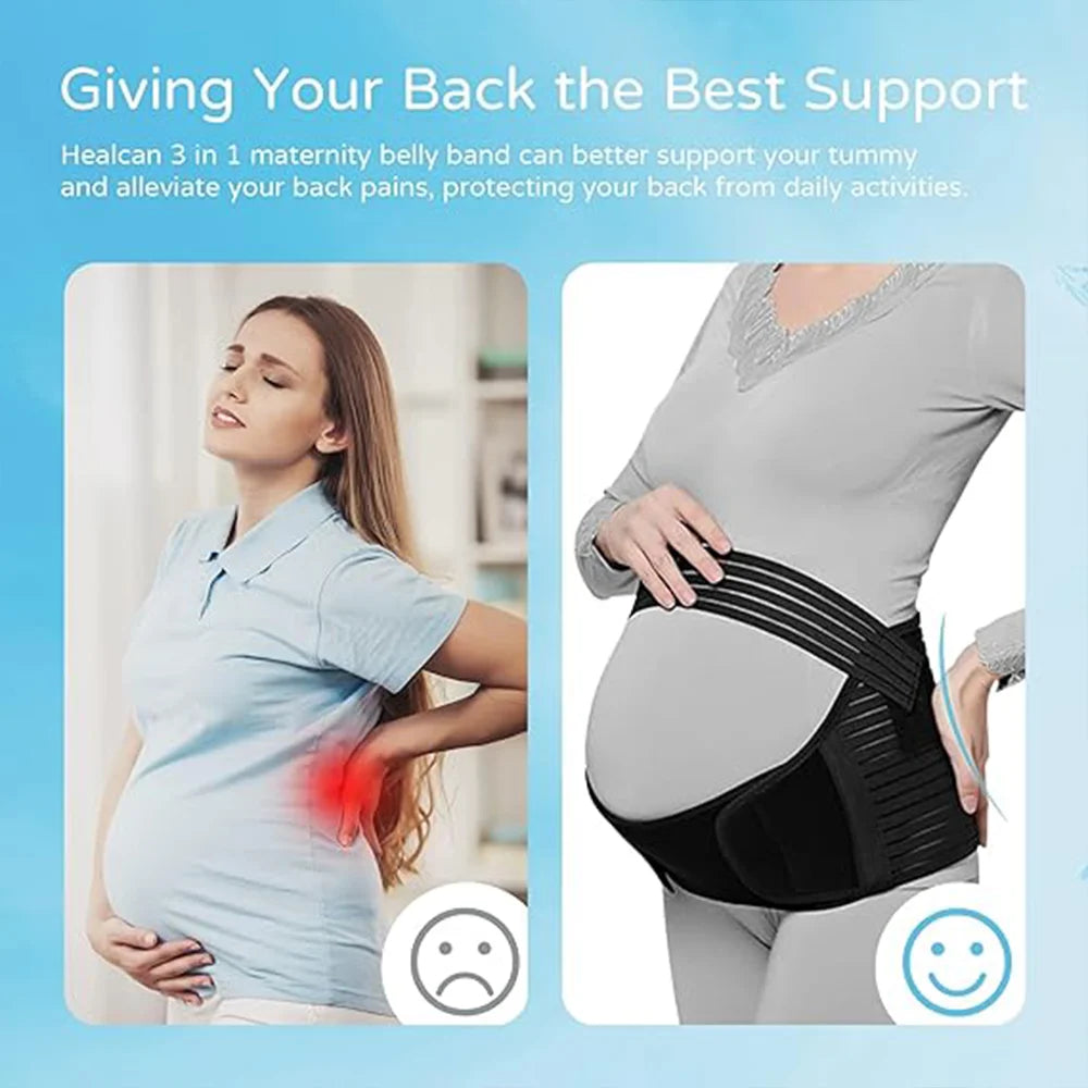 Maternity Belly Support Band Adjustable Pregnancy Waist Belt