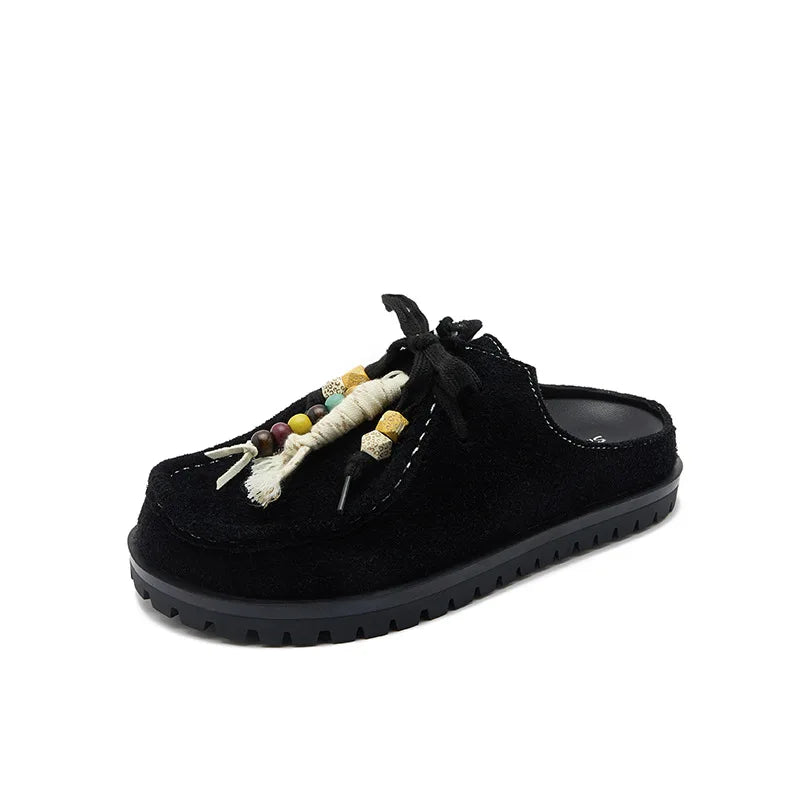 Suede Clogs Slip On Unisex