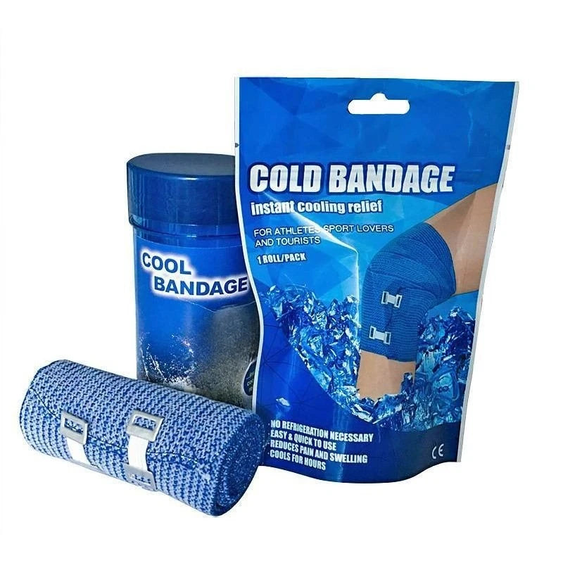 Ice Pack Bandage Muscle Pain Relief Cooling Wrap Ankle Shoulder Sprain Cold Therapy Bag