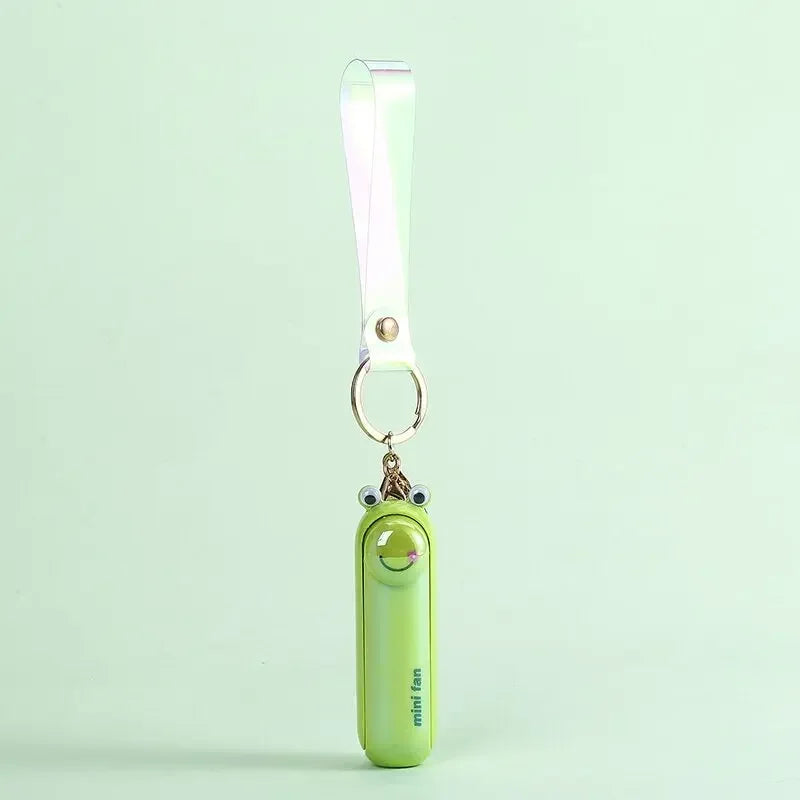 Mini Portable USB Rechargeable Desk Fan Cute Handheld Cooling Fan