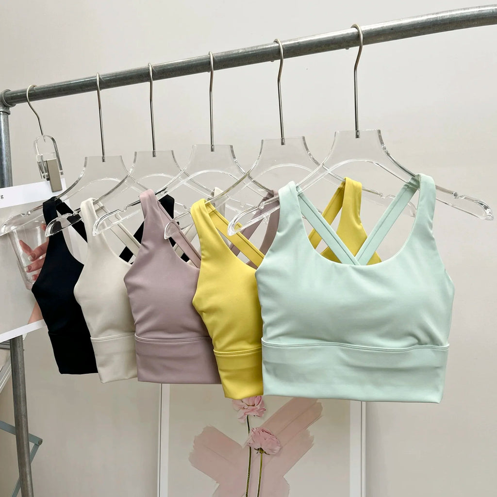 Women’s High Impact Sports Bra Shockproof Breathable Running Yoga Bra