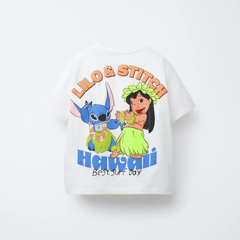 Toddler Cartoon Car T Shirt Cotton Summer Tee