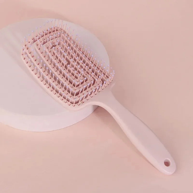 Anti Static Scalp Massage Hair Brush Salon Styling Comb