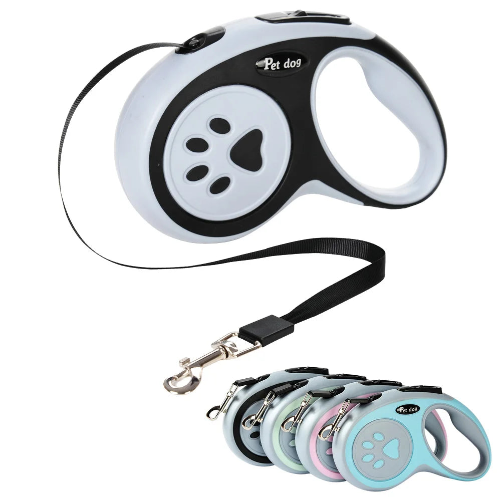 Automatic Retractable Dog Leash – Lightweight Pet Lead for Daily Walks