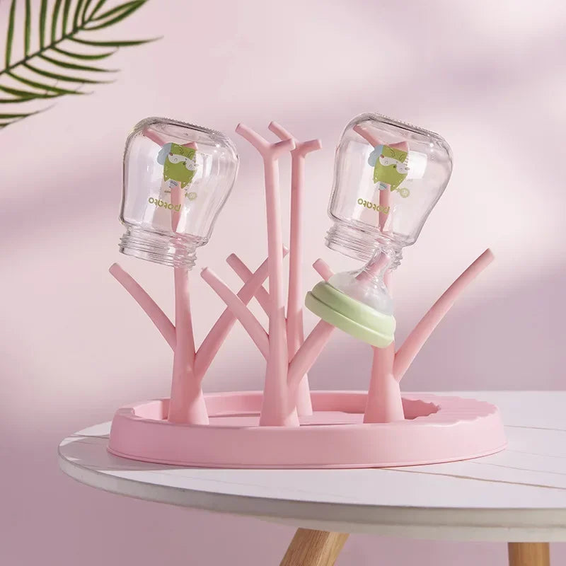 Baby Bottle Drying Rack Removable Bottle Holder