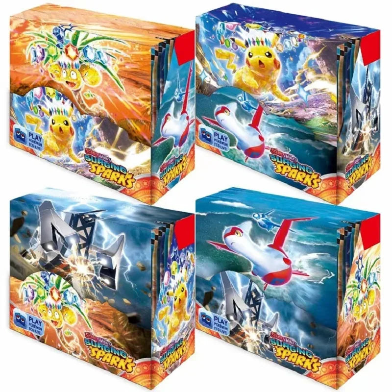 Pokémon Prismatic Evolutions Surging Sparks 151 Booster Box