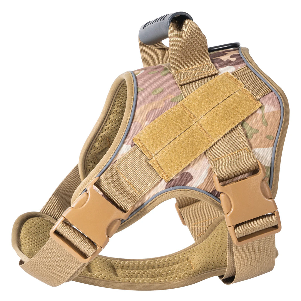 Tactical Dog Harness Training Vest for Small Medium Large Dogs