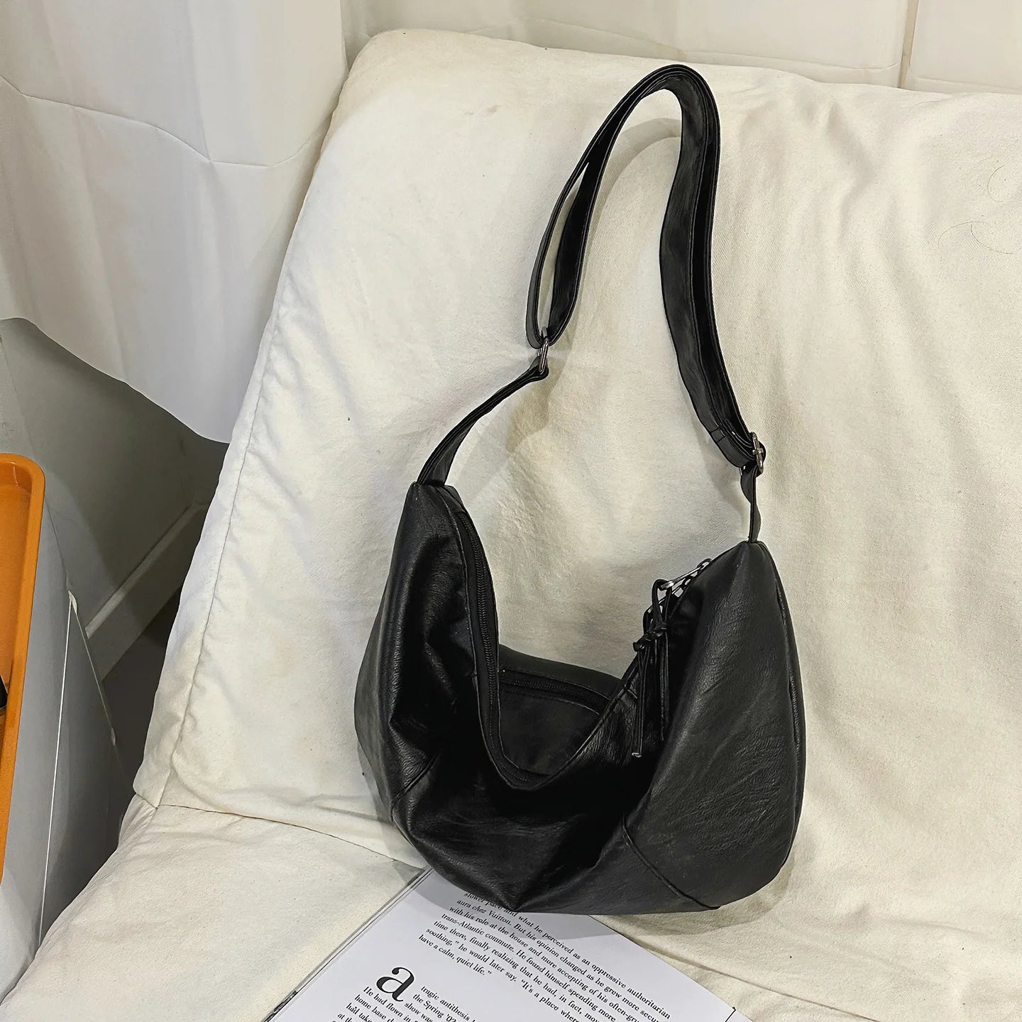 Men Dumpling Crossbody Bag