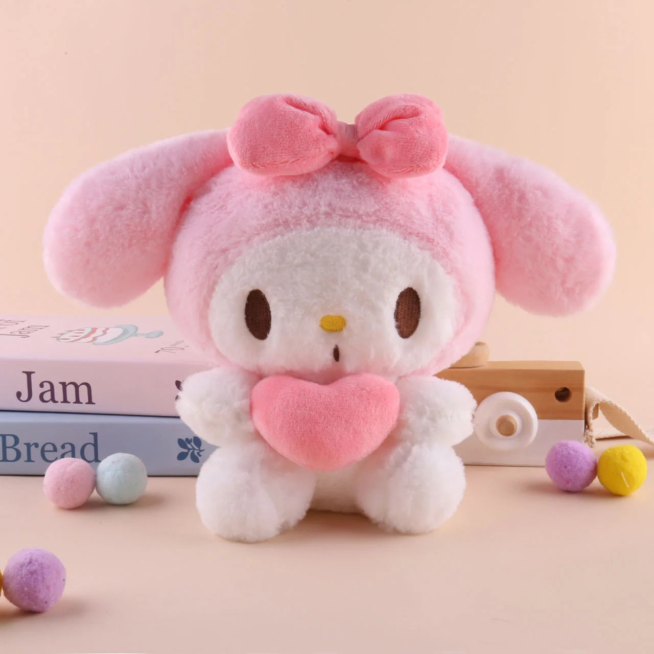 Cute Cat and Friends Plush Pillow 22cm for Girls Gift