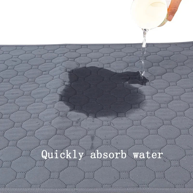 Reusable Dog Pee Pad Washable Absorbent Puppy Training Mat