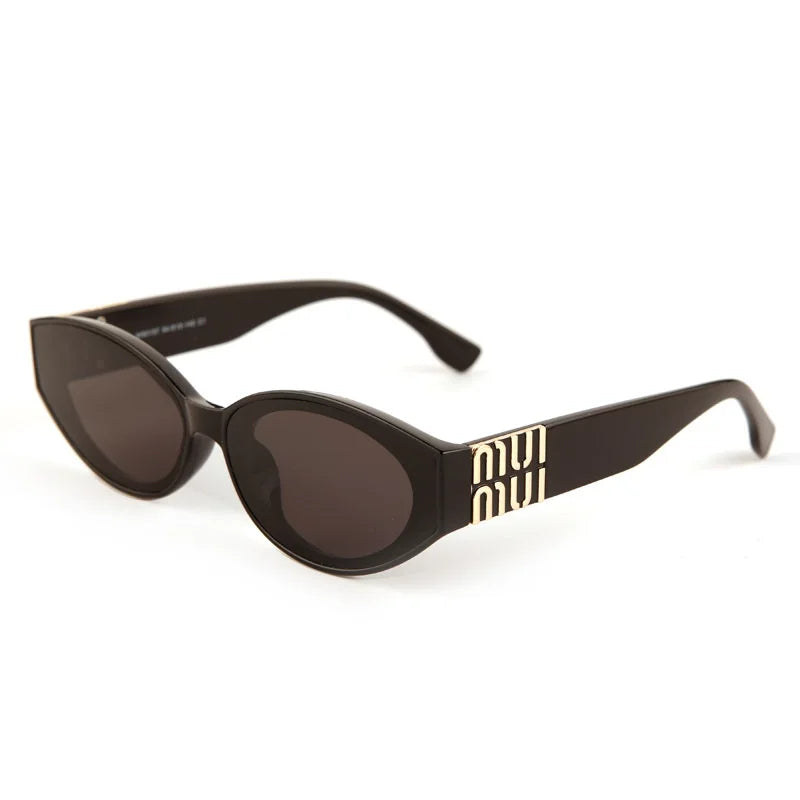 Unisex Oval Sunglasses UV400 Designer Fashion Shades Classic