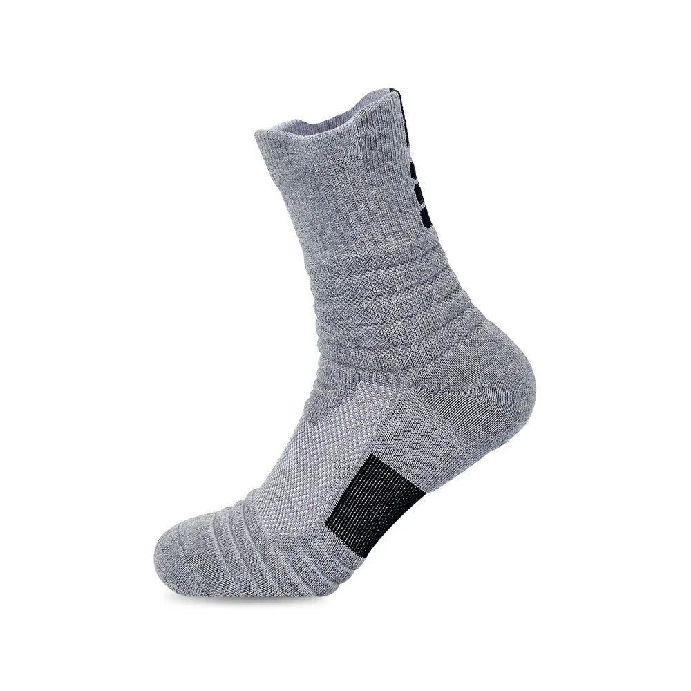 Compression Cycling Socks Breathable Moisture Wicking Sports Socks Men Women 3 Pairs