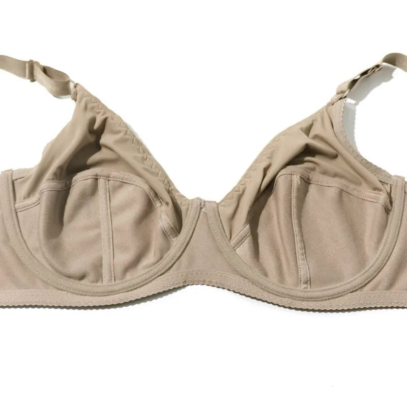 Women’s Plus Size Underwire Minimizer Bra Full Coverage Non Padded