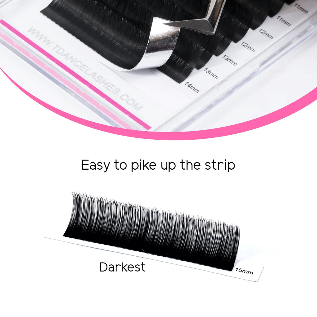 Cashmere Lash Extensions – Soft Matte Individual Eyelash Extensions for Volume & Natural Look