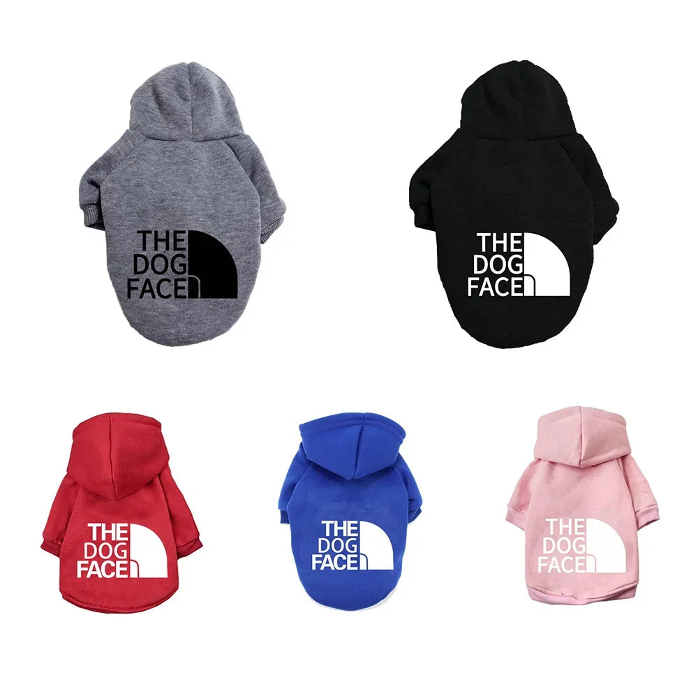 Winter Dog Hoodie Warm Jacket for Large Dogs