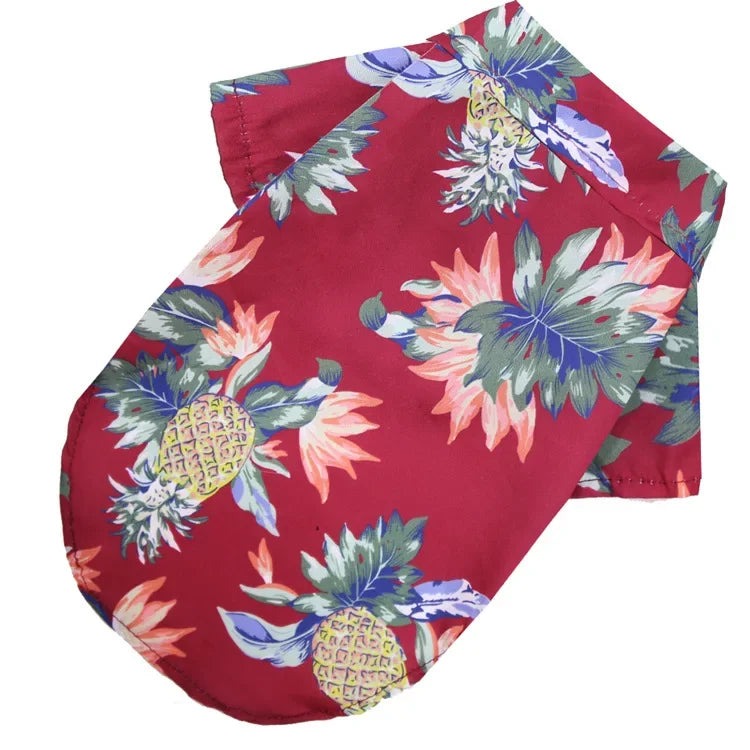 Dog Shirt Summer – Beach Clothes for Small & Medium Dogs, Puppy, French Bulldog & Pug