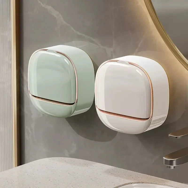 Waterproof Soap Box Hanging Bathroom Soap Holder with Drainage Storage Case