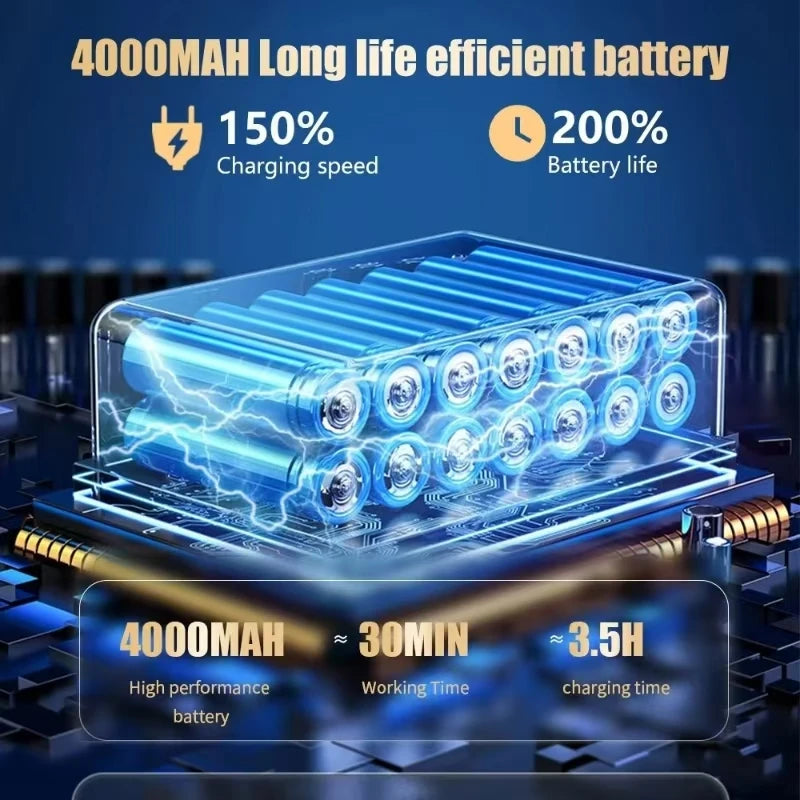 98000PA Cordless Car Vacuum Cleaner