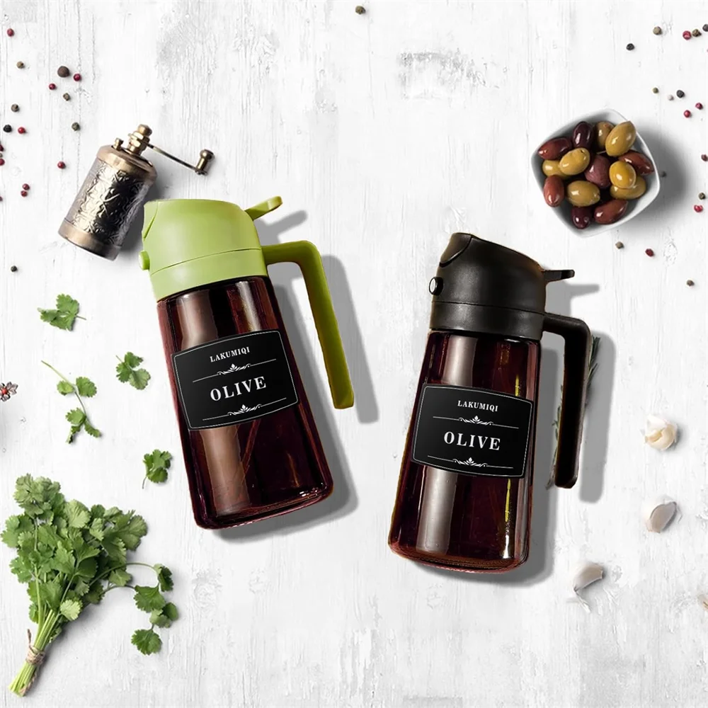 Olive Oil Sprayer and Pourer Bottle