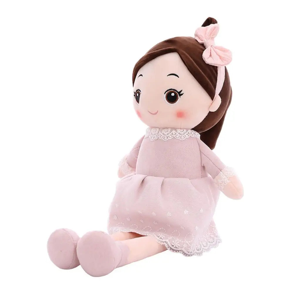 Soft Rag Doll Pillow for Girls Room Decor