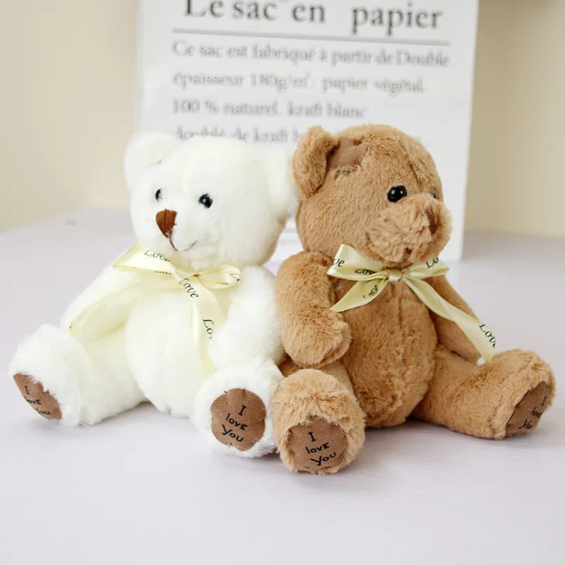18cm Cute Teddy Bear Plush Toy Birthday Gift