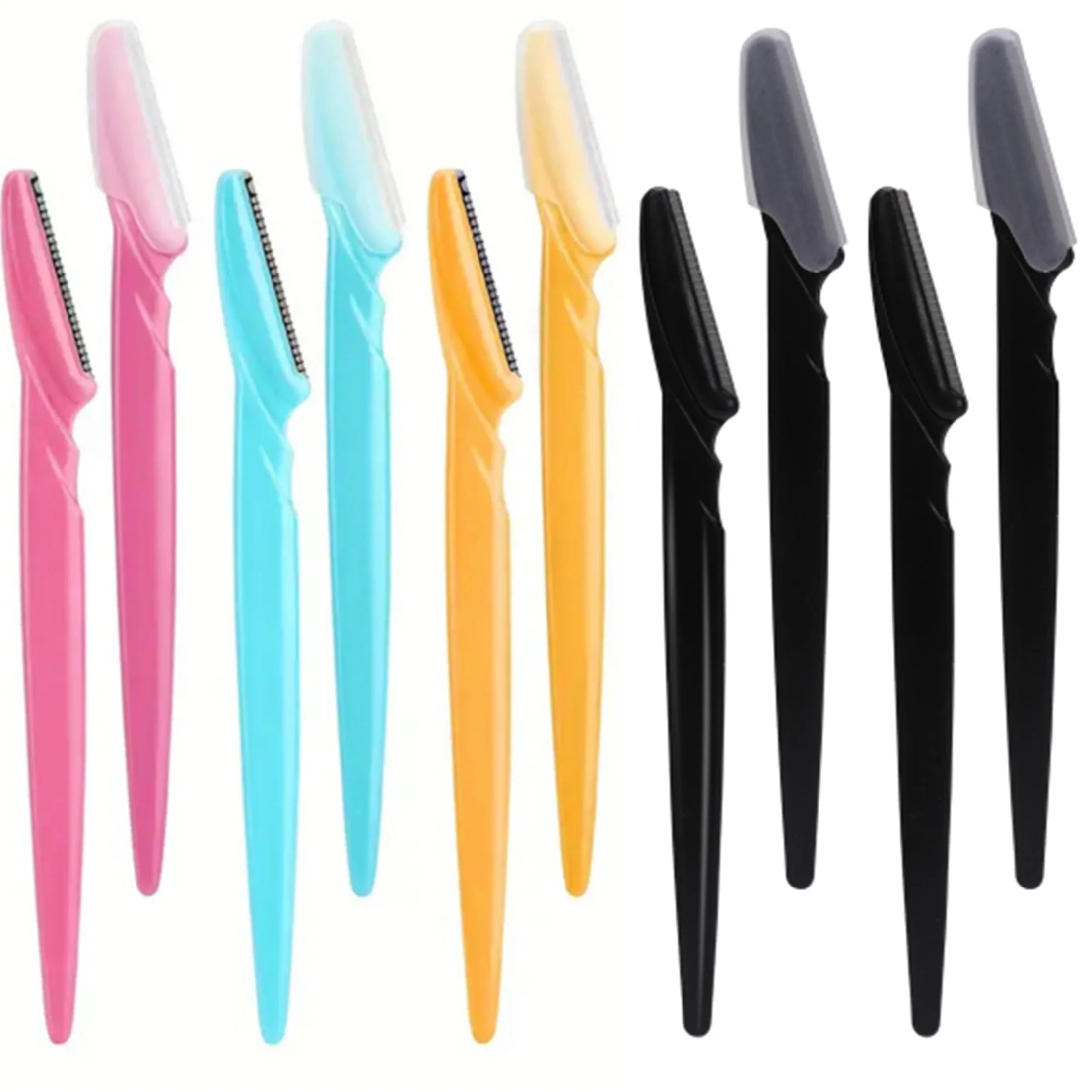 Eyebrow Razor Set Women Men Shaver Trimmer Hair Face Safe Protective Cover