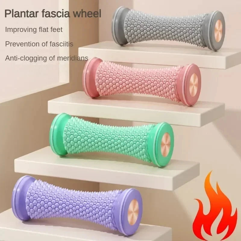 Foot Roller Massage Ball Plantar Fasciitis Relief Foot Massager Deep Tissue Reflexology Roller for Foot Pain Relaxation