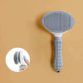 Pet Grooming Brush – Self-Cleaning Slicker Brush for Cats and Dogs