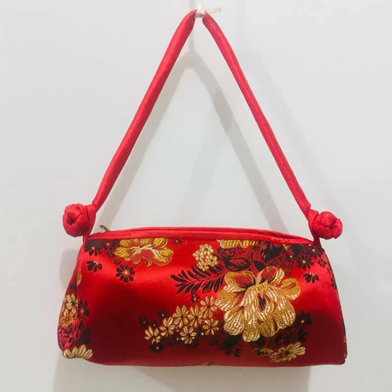 Style Silk Handbag Women