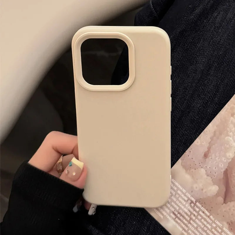 Silicone Shockproof Slim Soft iPhone Case
