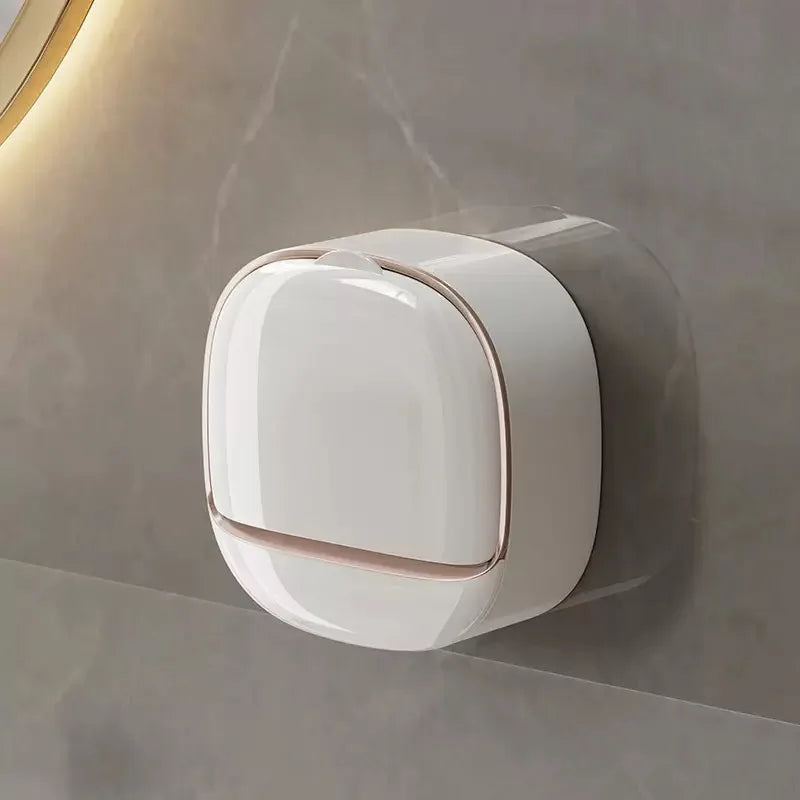 Waterproof Soap Box Hanging Bathroom Soap Holder with Drainage Storage Case
