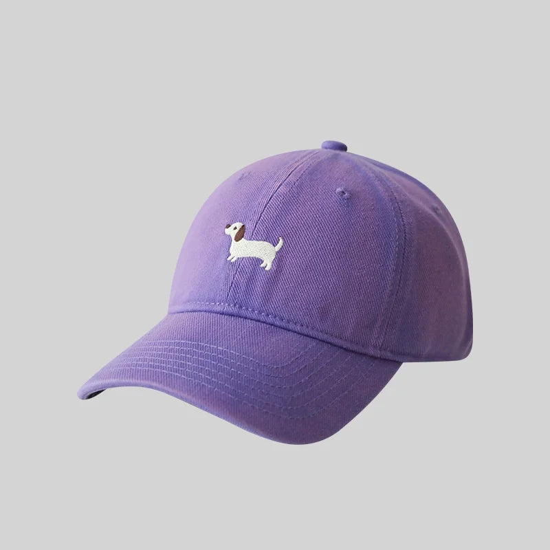 Dachshund Embroidered Baseball Cap for Men Women